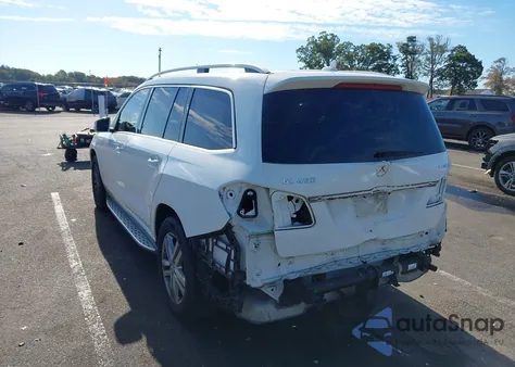 2015 Mercedes-Benz Gl 450 4Matic z USA, uszkodzony, nr VIN 4JGDF6EE9FA513978